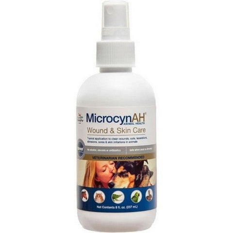 Microcyn, Microcyn Ah Wound & Skin Care Pet Spray, 8 Oz