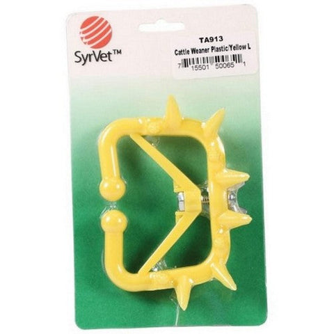 Syrvet, Plastic Calf Weaner, 1 Each / Large,Yellow