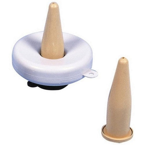 Syrvet, Floating Teat Replacement Nipples, 2 Pack,Tan