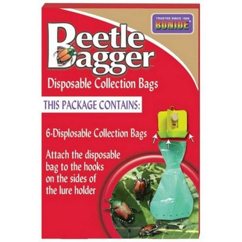 Bonide, Bonide Beetle Bagger Disposable Bags, 6 Pack