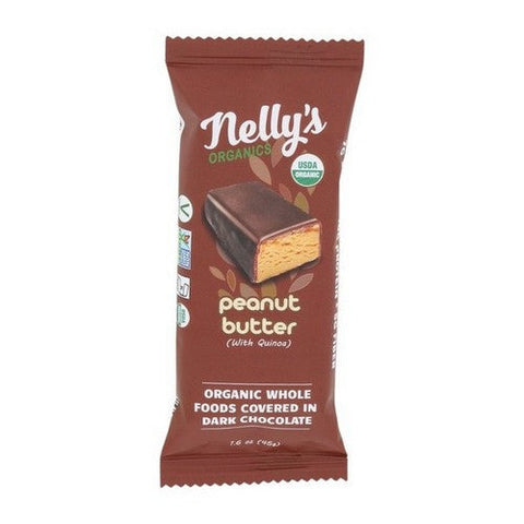 Nelly's Organics, Peanut Butter Quinoa Organic Bar, 1.6 Oz (Case Of 9)