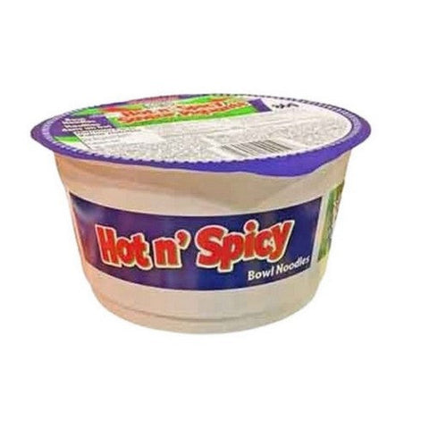 Mr. Noodles, Hot And Spicy Bowl Noodles, 86 Grams (Case Of 12)