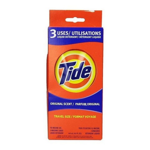 Tide, Original Scent Liquid Travel Size Detergent, 24 Count (Case Of 24)