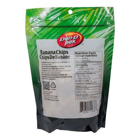Dan-D-Pak, Banana Chips, 170 Grams (Case Of 12)