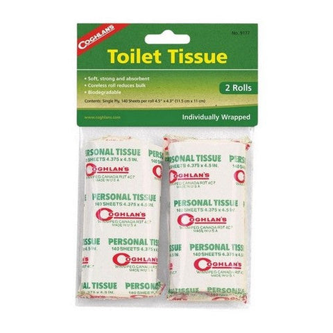 Coghlan's, Toilet Tissue Roll, 2 Count