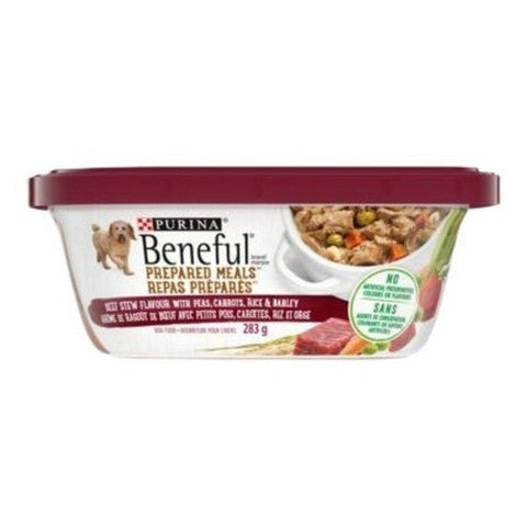 Beneful, Beef Stew Wet Dog Food Prepared Meals, 283 Grams (Case Of 8)