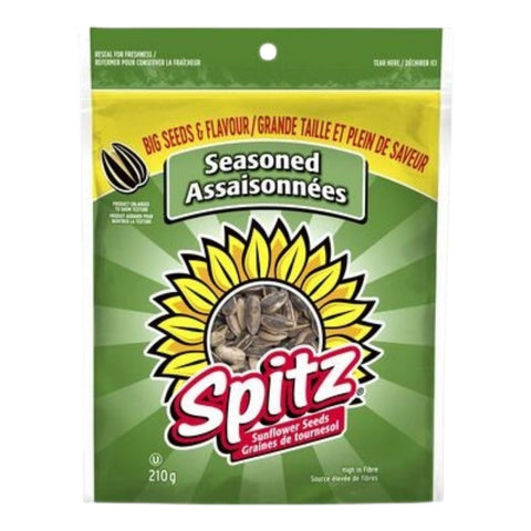 Spitz, Seasoned Sunflower Seeds, 210 Grams (Case Of 24)
