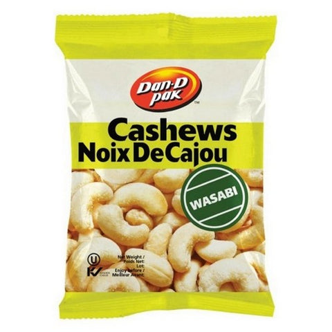 Dan D Pak, Cashews Whole Wasabi, 92 Grams (Case Of 12)