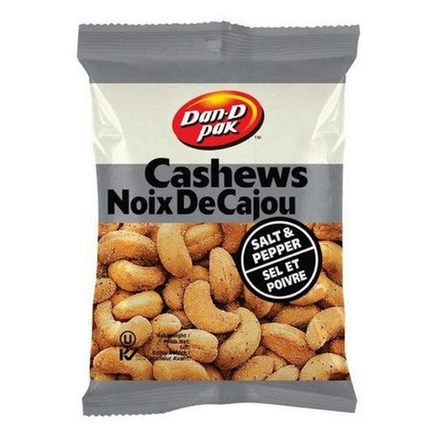 Dan D Pak, Cashews Salt And Pepper, 92 Grams (Case Of 12)
