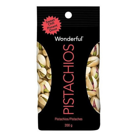 Wonderful, Sweet Chili Pistachios, 200 Grams (Case Of 12)
