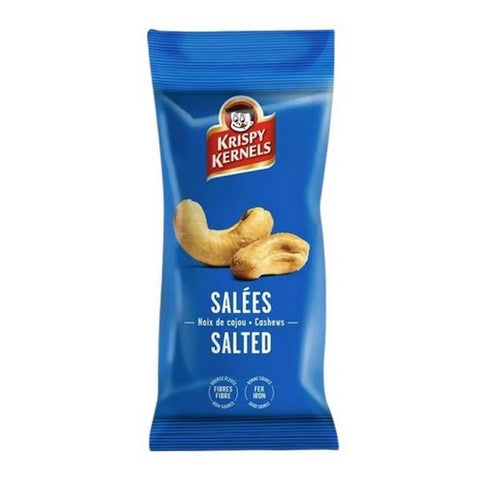 Krispy kernels, Salted Cashew Nuts, 60 Grams (Case Of 24)