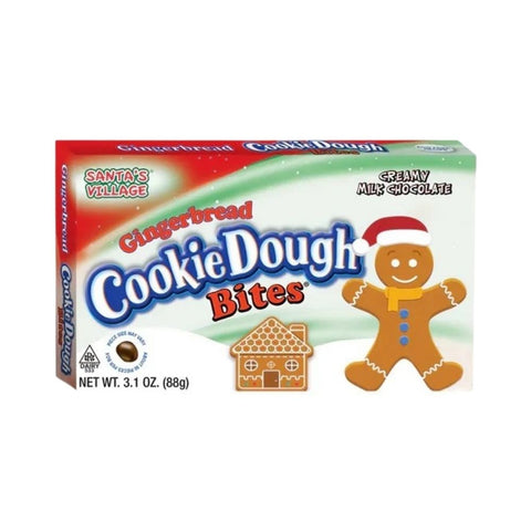 Santa's Village, Gingerbread Cookie Dough Bites, 88 Grams (Case Of 12)