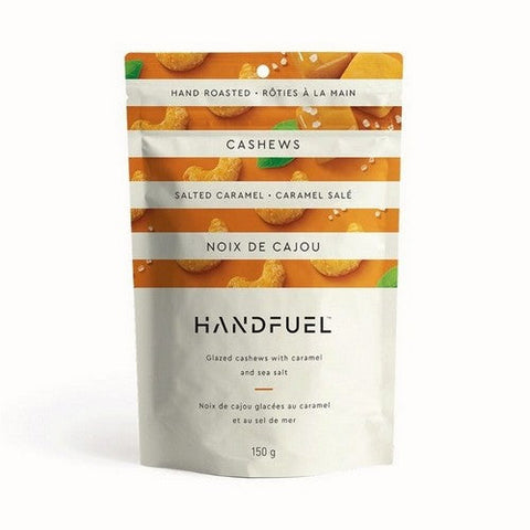 Handfuel, Salted Caramel Cashews, 150 Grams (Case Of 12)