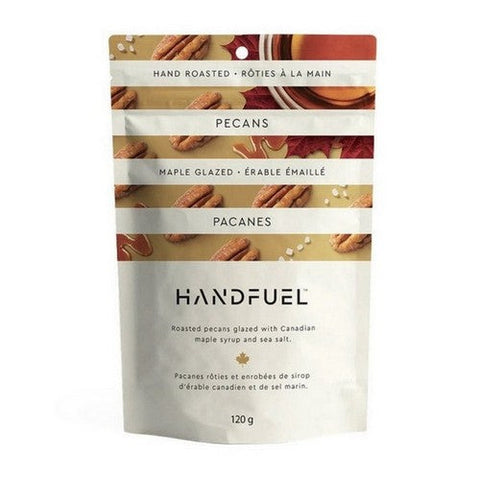 Handfuel, Maple Glazed Candied Pecans, 120 Grams (Case Of 12)