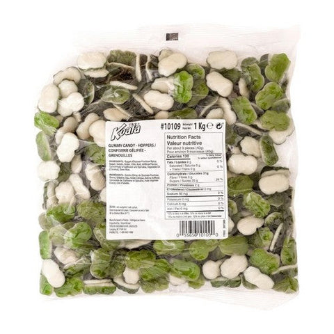 Koala, Gummy Candy Grren Frogs, 1 Kg