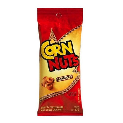 Corn Nuts, BBQ Crunchy Corn Kernels, 48 Grams (Case Of 18)