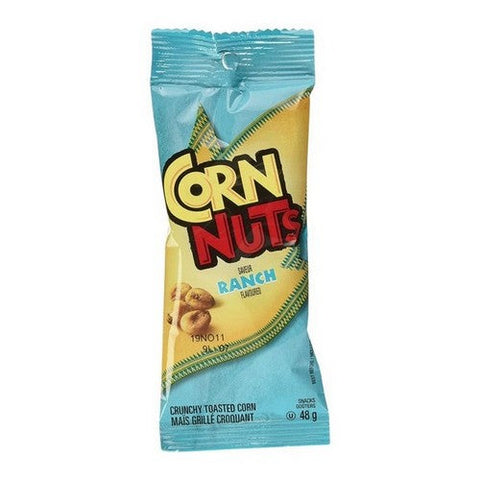 Corn Nuts, Ranch Crunchy Corn Kernels Snack, 48 Grams (Case Of 18)