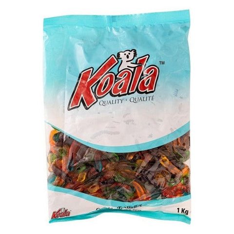 Koala, Gummy Worms Candy, 1 kg