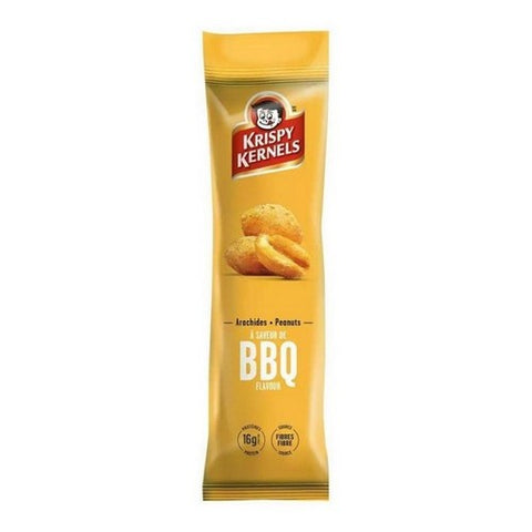Krispy kernels, BBQ Jumbo Peanuts, 60 Grams (Case Of 12)