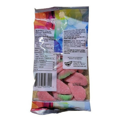 Huer, Sour Watermelon Gummy Candy, 75 Grams (Case Of 12)