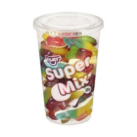 Huer, Super Mix Gummies, 370 Grams (Case Of 12)