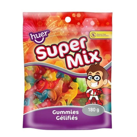 Huer, Super Mix Gummies, 180 Grams (Case Of 12)