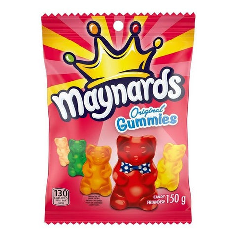 Maynards, Original Gummy Bears, 150 Grams (Case Of 12)