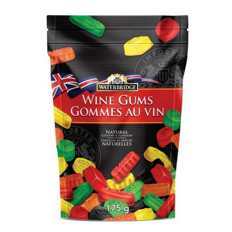 Waterbridge, Wine Gums, 175 Grams (Case Of 15)