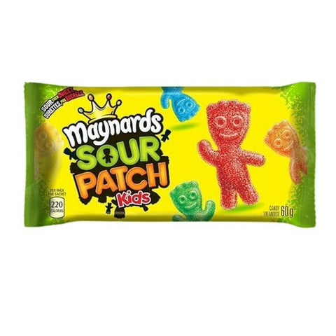 Maynards, Kids Original Sour Patch, 60 Grams (Case Of 18)