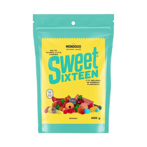 Mondoux, Sweet Sixteen Classic Candy Mix, 400 Grams (Case Of 6)
