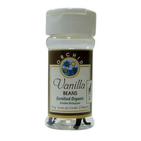 Orchid, Organic Vanilla Beans Whole, 10 Grams (Case Of 12)