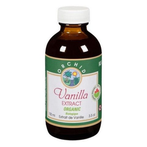 Orchid, Organic Vanilla Extract, 100 Ml (Case Of 12)