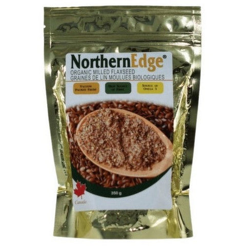 Northern Edge, Organic Milled Flaxseed Brown, 350 Grams (Case Of 12)