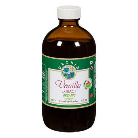 Orchid, Organic Vanilla Extract, 250 Ml (Case Of 12)