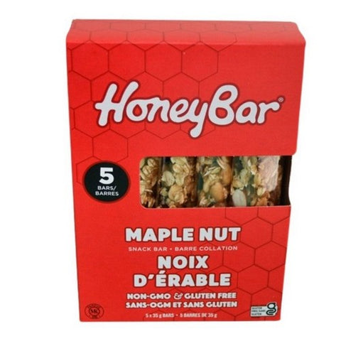 HoneyBar, HoneyBar Maple Nut, 5 X 35 Grams (Case Of 8)