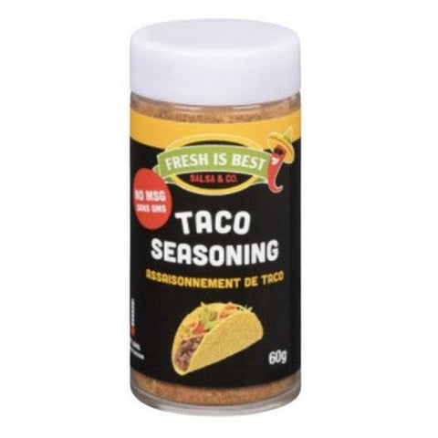 Fresh Is Best, Taco Seasoning, 60 Grams (Case Of 12)