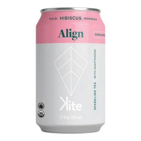 Kite, Organic Align Tulsi Hibiscus w/Moringa, 355 Ml (Case Of 12)