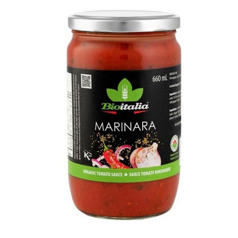 Bioitalia, Organic Marinara, 660 Ml (Case Of 8)