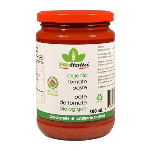 Bioitalia, Organic Tomato Paste, 300 Ml (Case Of 12)