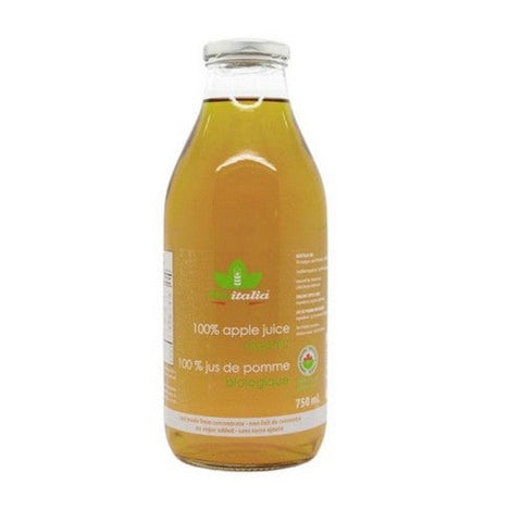 Bioitalia, Organic Apple Juice 100%, 750 Ml (Case Of 6)
