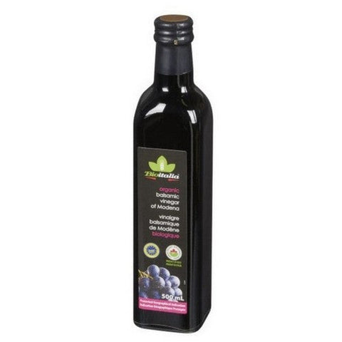 Bioitalia, Organic Balsamic Vinegar, 500 Ml (Case Of 12)