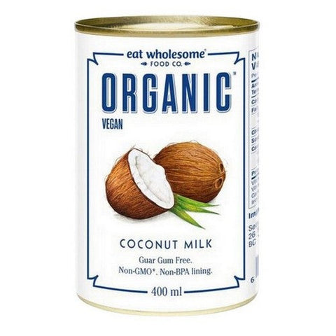 Eat Wholesome, Organic Coconut Milk, 400 Ml (Case Of 6)