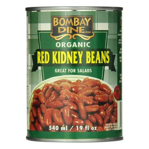 Bombay Dine, Organic Kidney Beans, 540 Ml (Case Of 12)