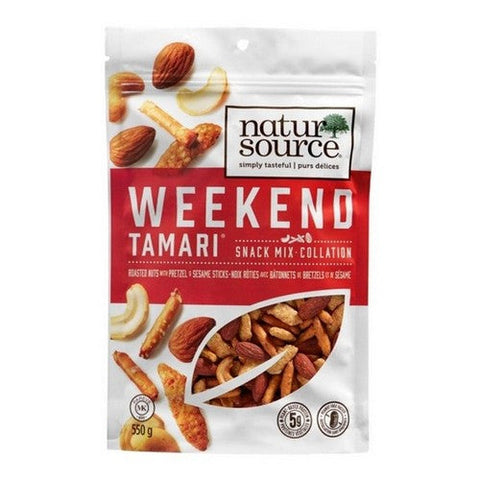 NaturSource, Snack Mix Weekend Tamari, 550 Grams (Case Of 6)