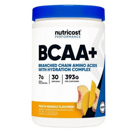 Nutricost, BCAA + Hydration Powder Peach Mango, 30 Serving