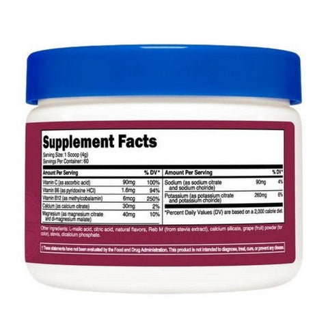 Nutricost, Electrolytes Hydration Complex Grape, 60 Servings