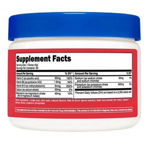 Nutricost, Electrolytes Hydration Complex Fruit Punch, 60 Servings