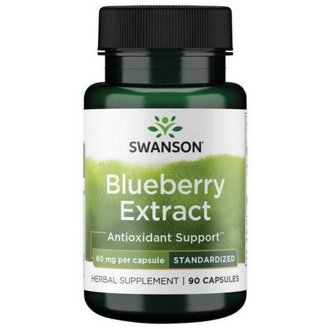 Blueberry Extract Standardized 90 Caps by Swanson Vitamins