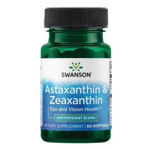 Astaxanthin And Zeaxanthin 60 Softgels by Swanson Vitamins