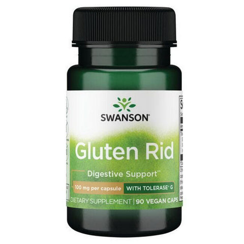 Gluten Rid with Tolerase G 90 Vegan Caps by Swanson Vitamins
